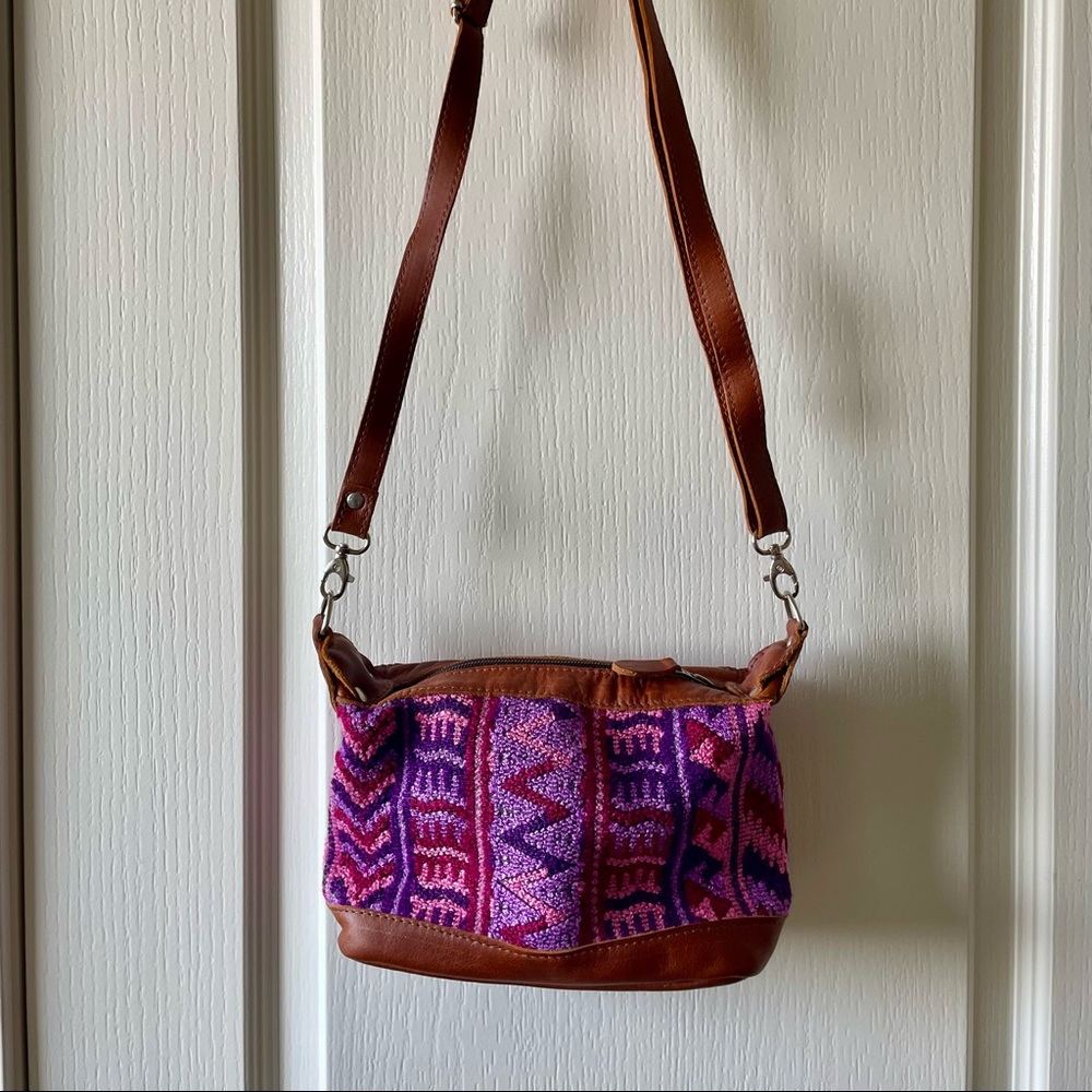 Nena & Co. Nenita crossbody purse, Full grain leather